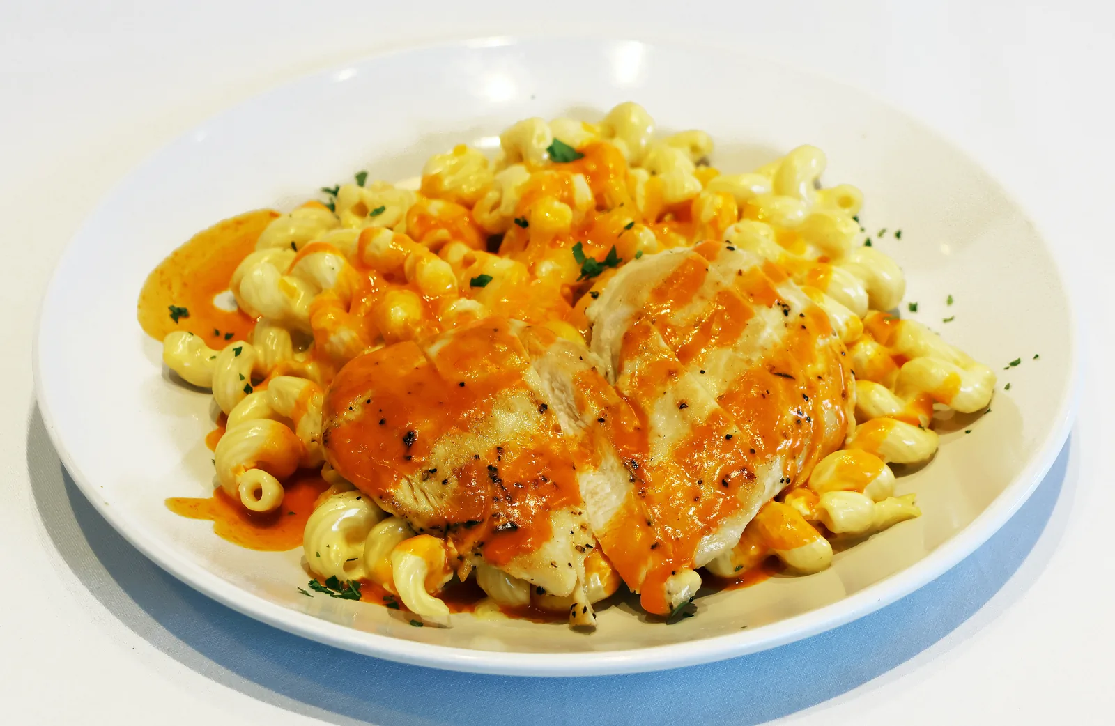 Buffalo Chicken Mac and Cheese from The Venue Clermont catering menu